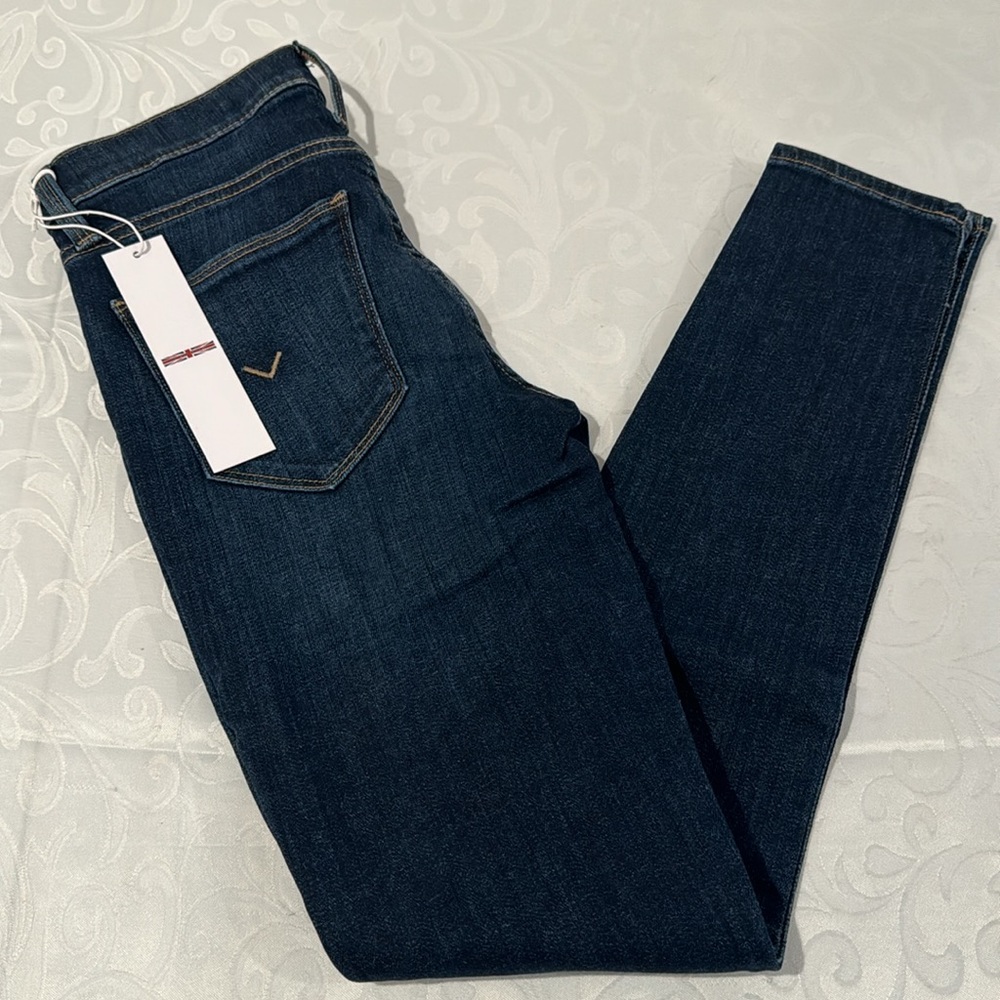 🎉HP🎉Hudson Jeans Natalie Mid-Rise Super Skinny Jeans. - Picture 4 of 11